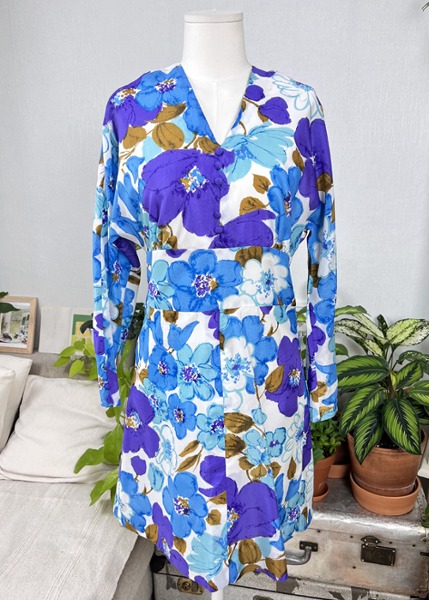 (eu)70s floral dress
