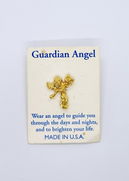 (us)guardigan angel lapel pin brooch