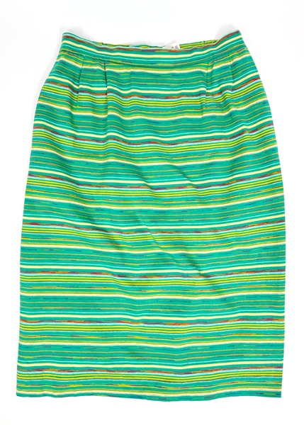 (japan)stripe cotton skirt
