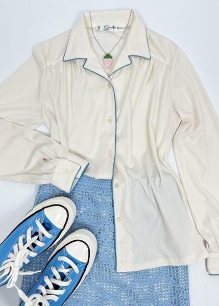(france)60~70s goutille sport paris blouse